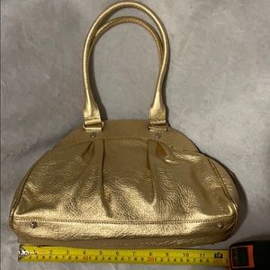 Prune Gold bag - Argentinean leather